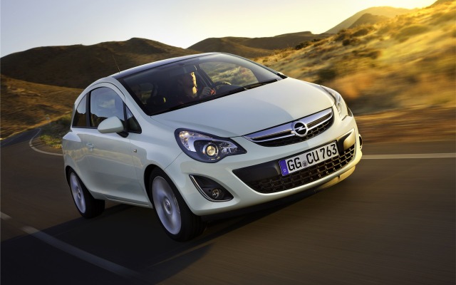 Opel Corsa 2011. Desktop wallpaper