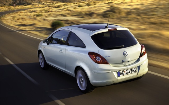 Opel Corsa 2011. Desktop wallpaper