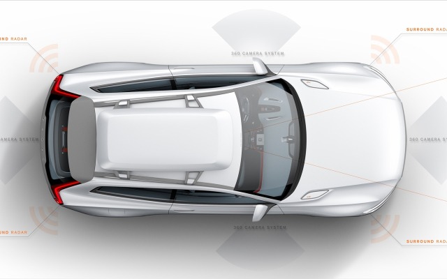 Volvo XC Coupe Concept 2014. Desktop wallpaper