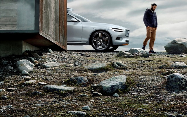 Volvo XC Coupe Concept 2014. Desktop wallpaper