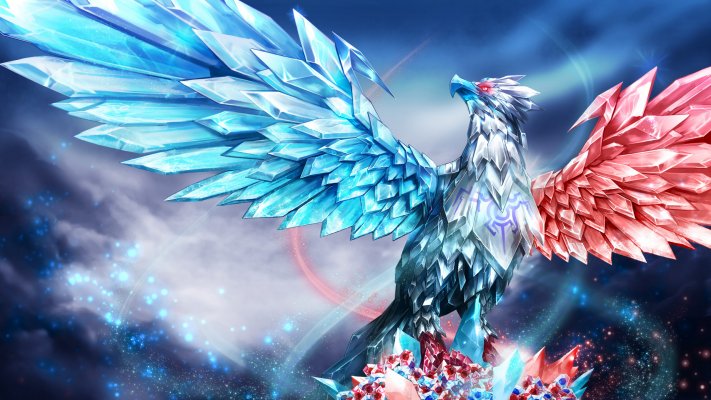 Anivia. Desktop wallpaper