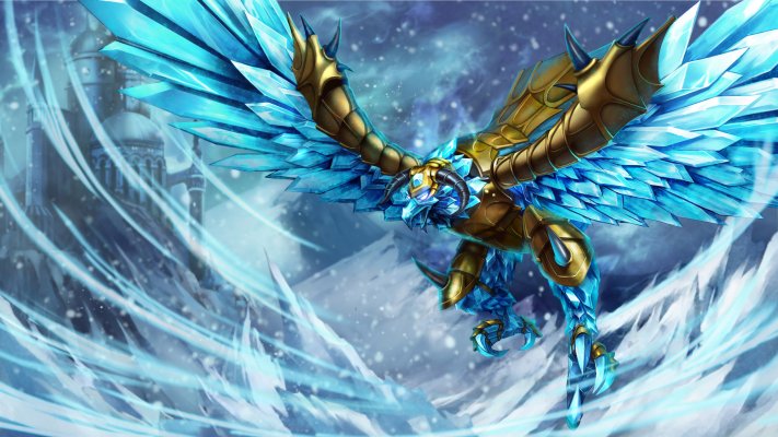 Anivia. Desktop wallpaper