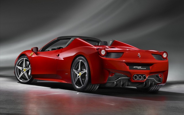 Ferrari 458 Spider 2012. Desktop wallpaper