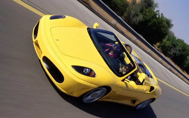 Ferrari F430 Spider. Desktop wallpaper