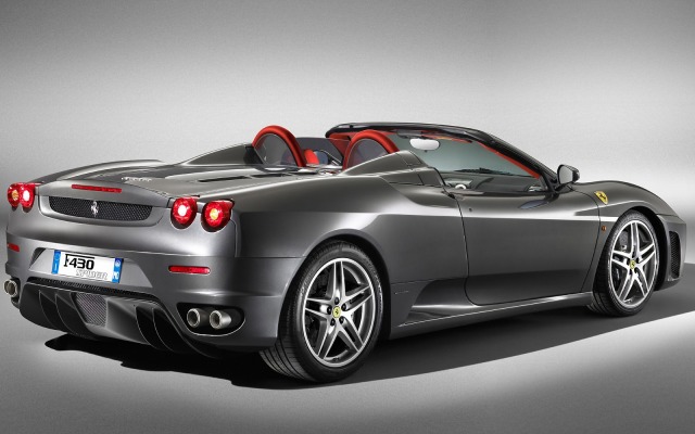 Ferrari F430 Spider. Desktop wallpaper