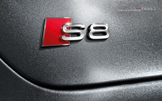 Audi S8 2014. Desktop wallpaper