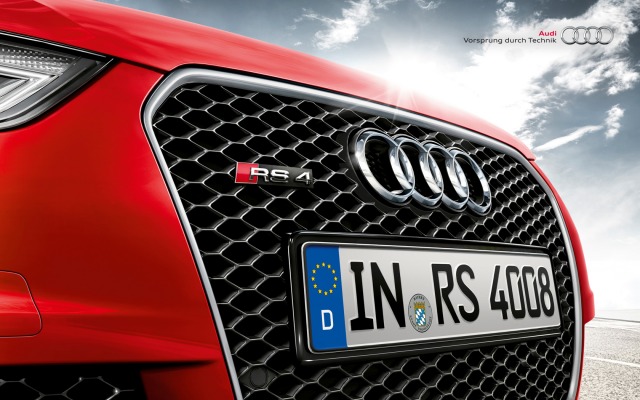 Audi RS 4 Avant 2014. Desktop wallpaper