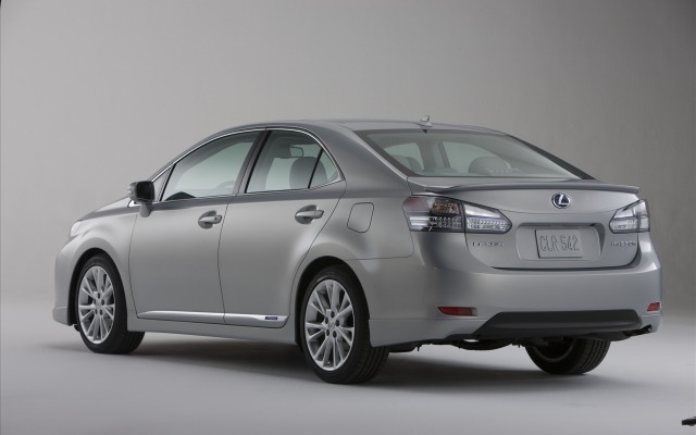 Lexus HS 250h 2010. Desktop wallpaper