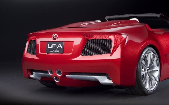 Lexus LFA Roadster Concept 2008. Desktop wallpaper