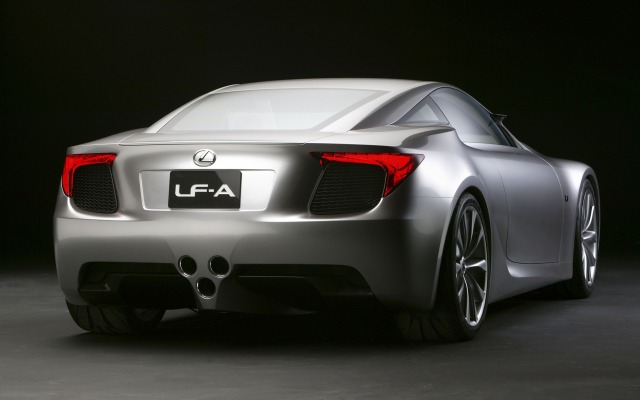 Lexus LF-A Concept 2007. Desktop wallpaper