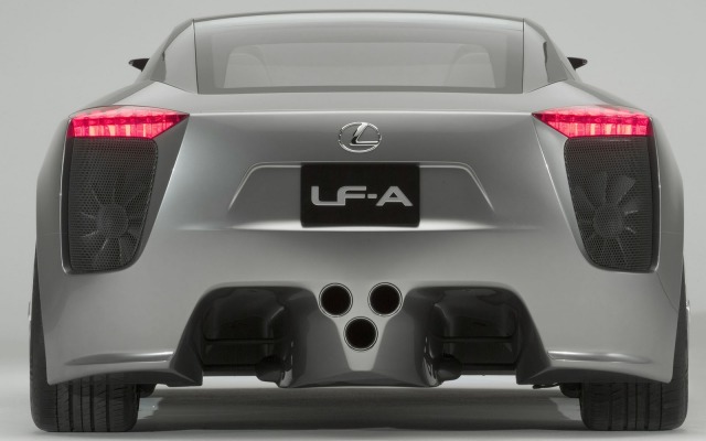 Lexus LF-A Concept. Desktop wallpaper