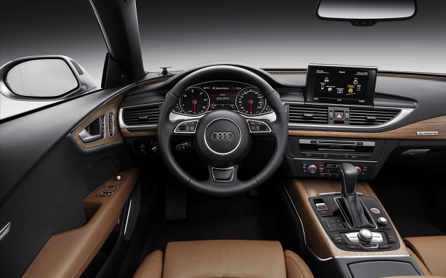 Audi A7 Sportback 2015. Desktop wallpaper