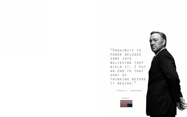 House of Cards. Desktop wallpaper