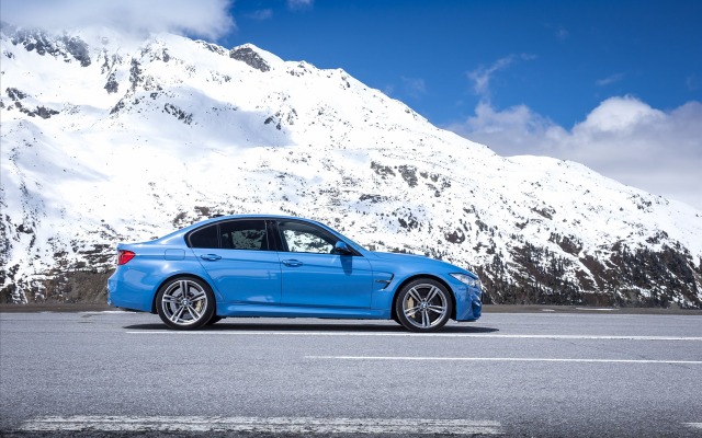 BMW M3 Sedan 2015. Desktop wallpaper