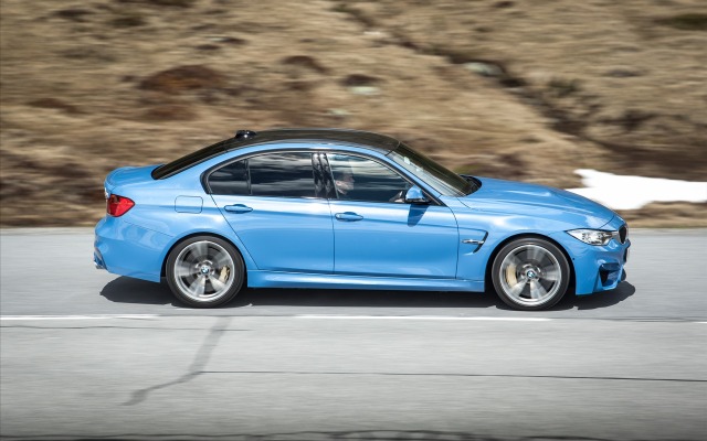 BMW M3 Sedan 2015. Desktop wallpaper