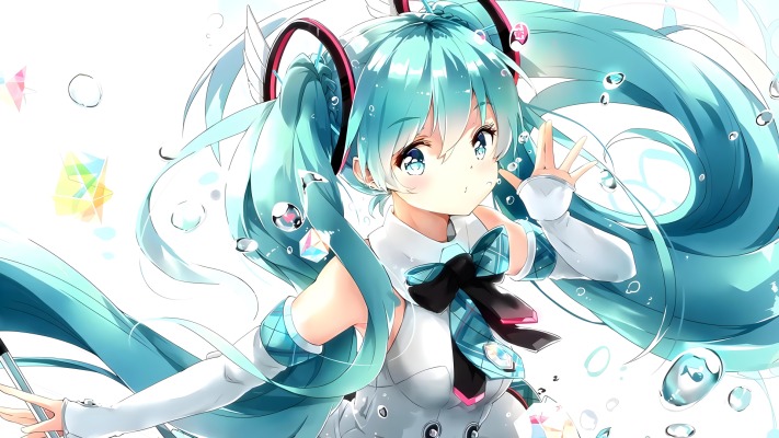 Hatsune Miku. Desktop wallpaper