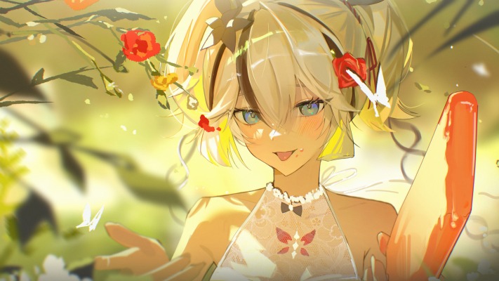 Camellya. Desktop wallpaper