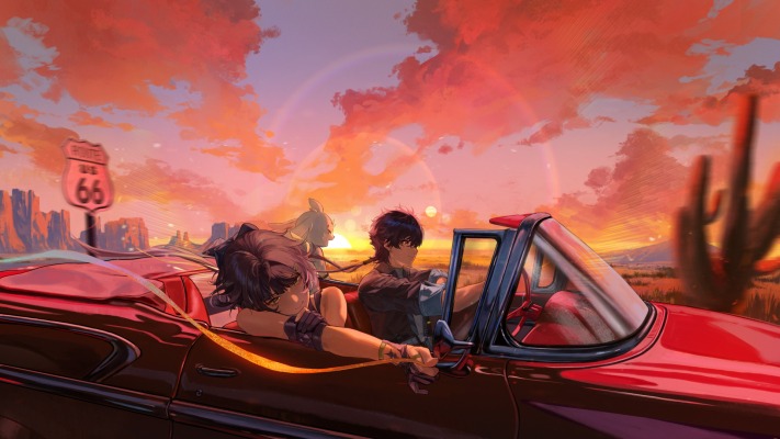 Wuthering Waves. Desktop wallpaper