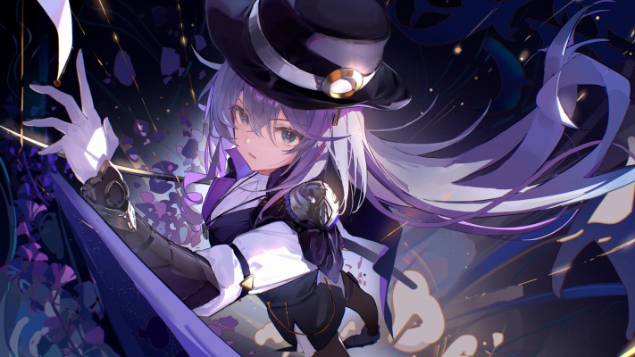 Female Detective. Desktop wallpaper