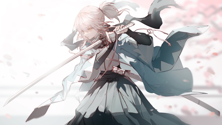 Sakura Saber. Desktop wallpaper