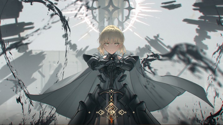 Artoria Pendragon. Desktop wallpaper