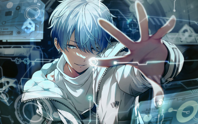 Aoyagi Touya. Desktop wallpaper