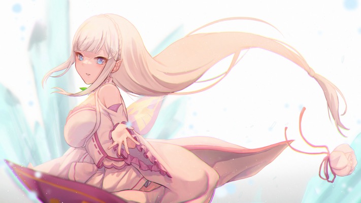 Emilia. Desktop wallpaper