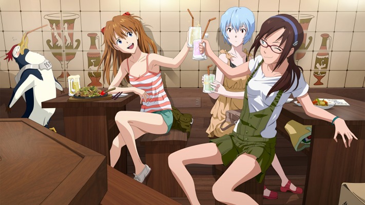 Neon Genesis Evangelion. Desktop wallpaper