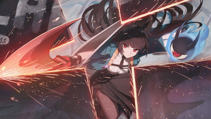 Miyabi. Desktop wallpaper