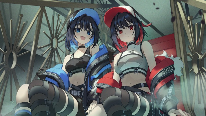 Marlene & Debi. Desktop wallpaper