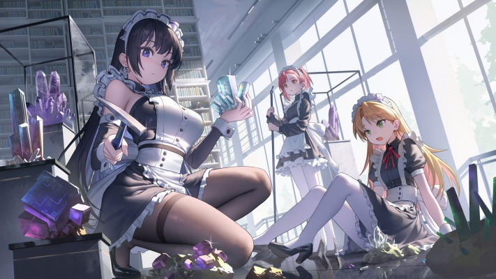 Ruri no Houseki. Desktop wallpaper