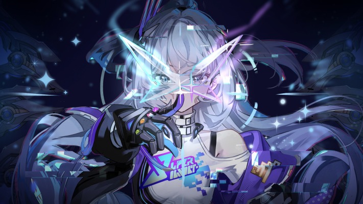 Silver Wolf LV.999. Desktop wallpaper