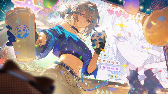 Feixiao, Jing Yuan & Yao Guang. Desktop wallpaper