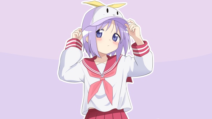 Hiiragi Tsukasa. Desktop wallpaper