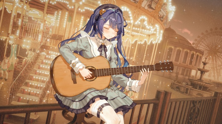 Amamiya Kokoro. Desktop wallpaper