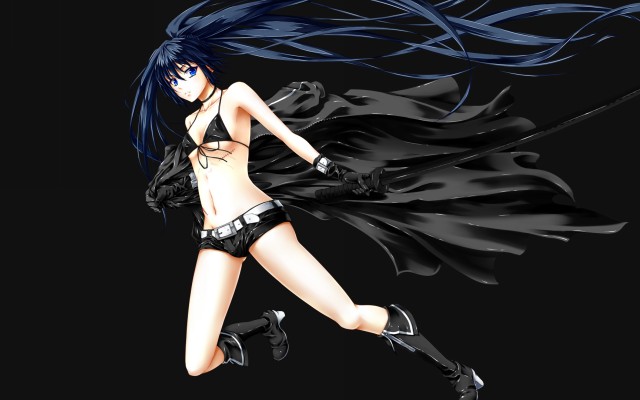 Black Rock Shooter. Desktop wallpaper