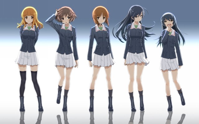 Girls Und Panzer. Desktop wallpaper