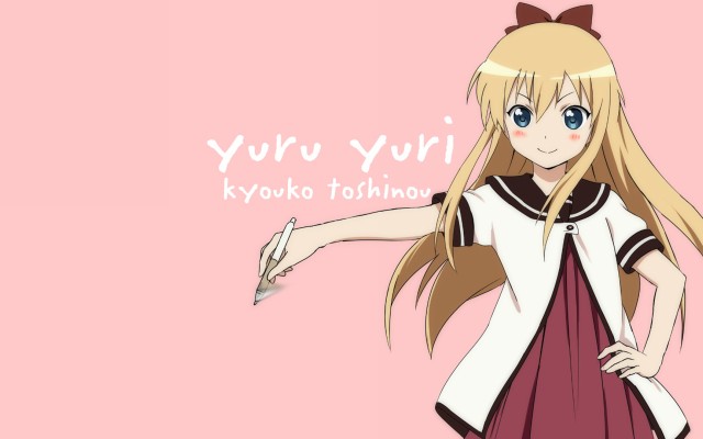 Yuru Yuri. Desktop wallpaper