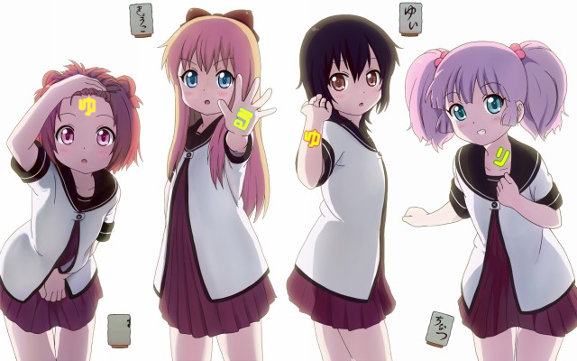 Yuru Yuri. Desktop wallpaper