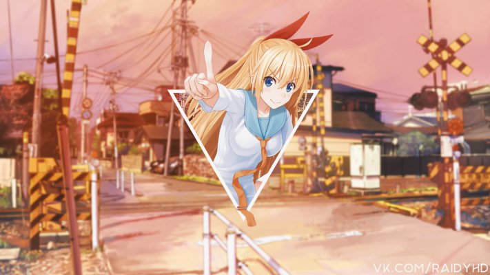 Kirisaki Chitoge. Desktop wallpaper