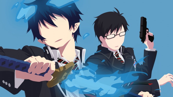 Blue Exorcist. Desktop wallpaper