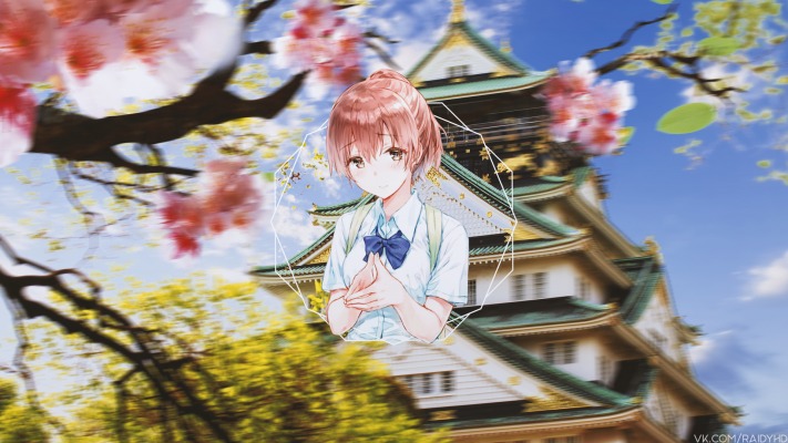 Nishimiya Shouko. Desktop wallpaper