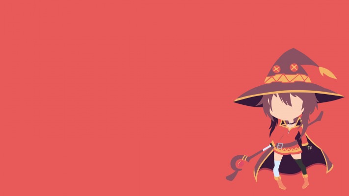 Megumin. Desktop wallpaper