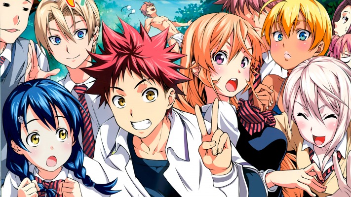 Shokugeki no Soma. Desktop wallpaper