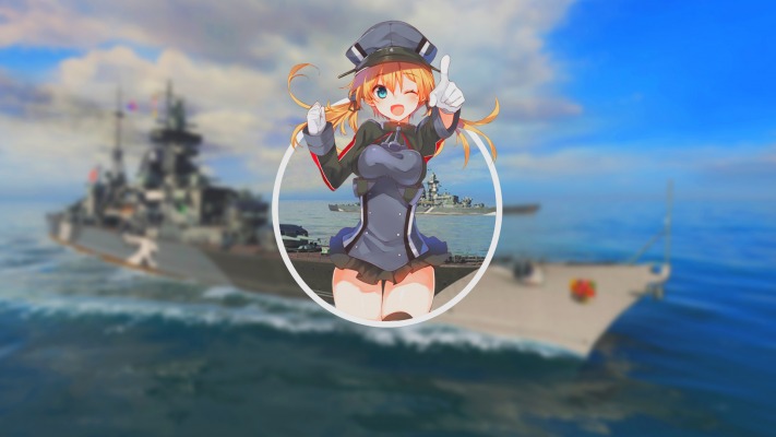 Prinz Eugen. Desktop wallpaper