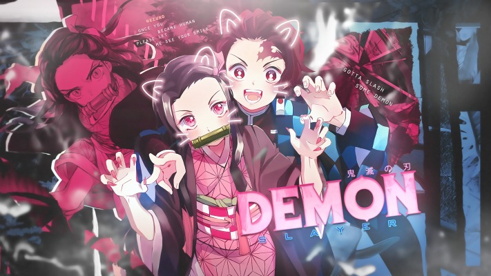 Demon Slayer: Kimetsu no Yaiba. Desktop wallpaper