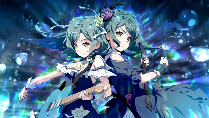 Hikawa Hina & Hikawa Sayo. Desktop wallpaper