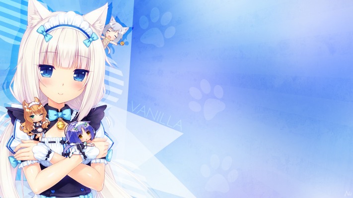 Nekopara. Desktop wallpaper