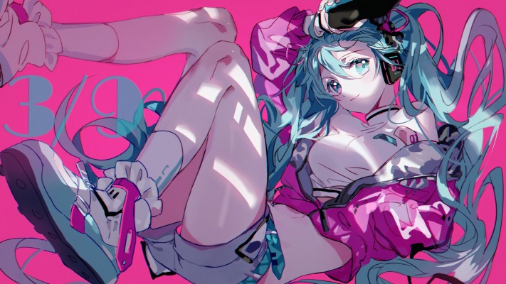 Hatsune Miku. Desktop wallpaper