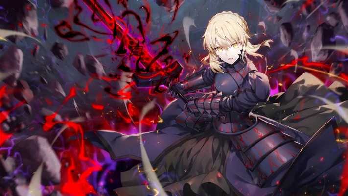 Saber Alter. Desktop wallpaper